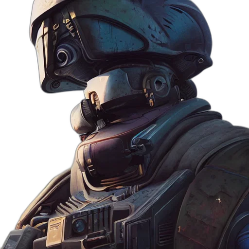 mask, face, robot, staff transparent PNG cut-out