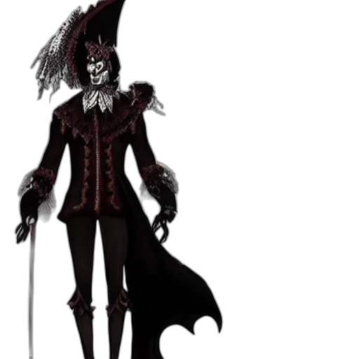 staff, mask, creature, concept art transparent PNG cut-out