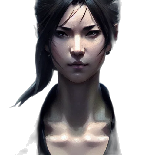face, mask, staff, concept art transparent PNG cut-out