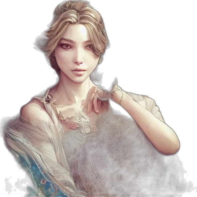jewelry, staff, dress, face transparent PNG cut-out