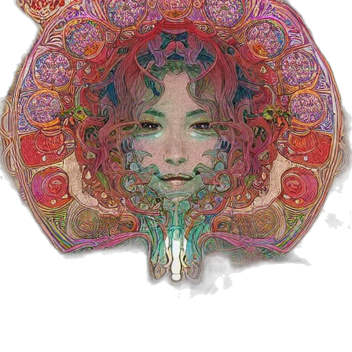 mask, face, crown, jewelry transparent PNG cut-out