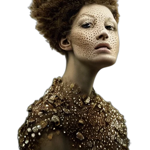 mask, face, hair, crown transparent PNG cut-out