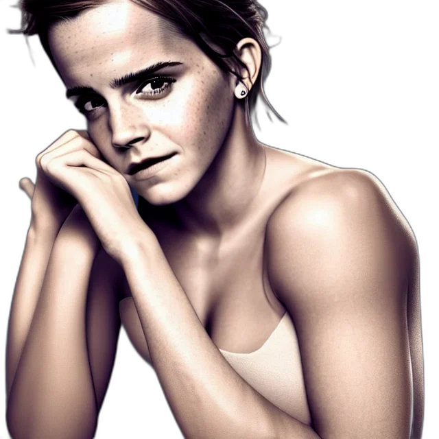 face, jewelry, dress, photorealistic transparent PNG cut-out