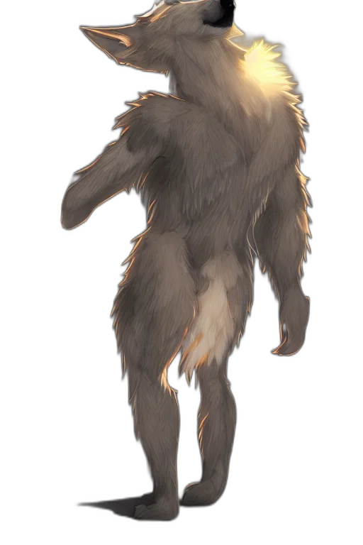 creature, animal, staff, hair transparent PNG cut-out