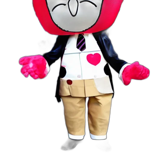 jacket, staff, robot, mask transparent PNG cut-out
