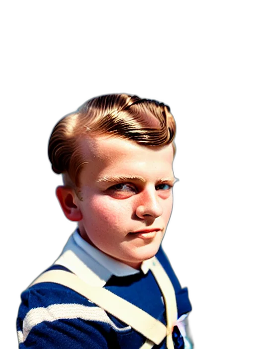 face, hair, jacket, staff transparent PNG cut-out