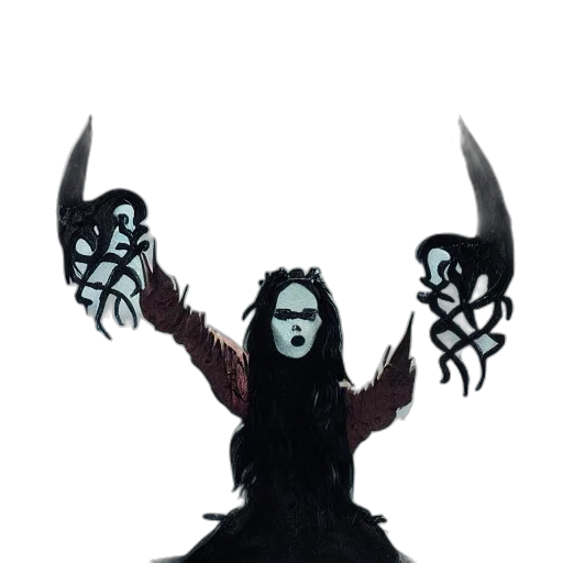creature, mask, concept art, comic book art transparent PNG cut-out