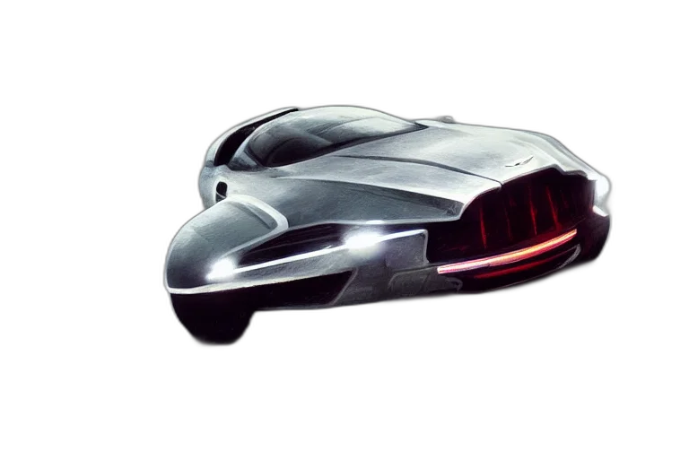 car, 3d render, concept art, photorealistic transparent PNG cut-out