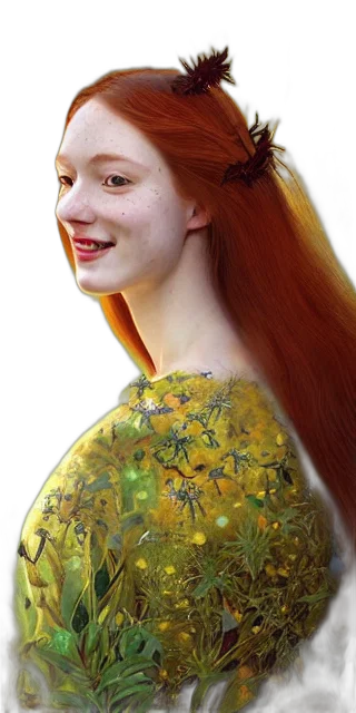 dress, face, mask, crown transparent PNG cut-out
