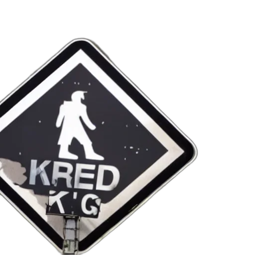 concept art, outer space, road, sign transparent PNG cut-out