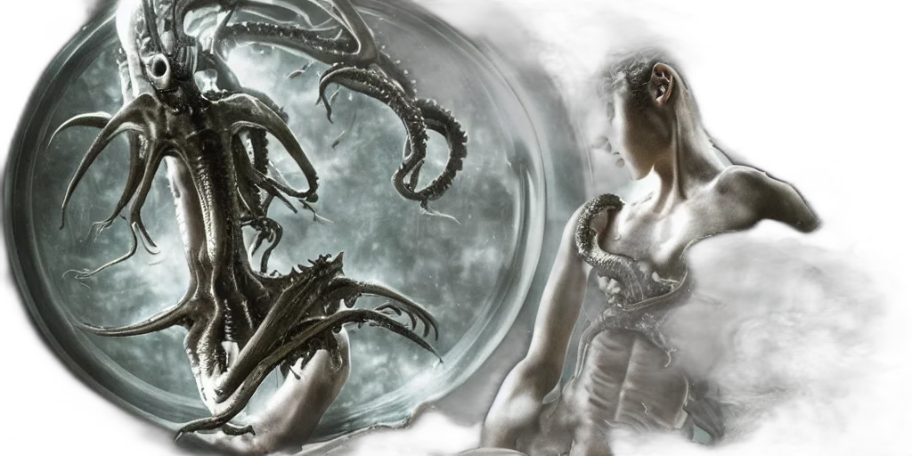 dragon, fantasy art, concept art, photorealistic transparent PNG cut-out