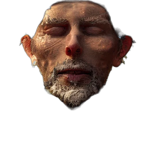 face, mask, creature, staff transparent PNG cut-out