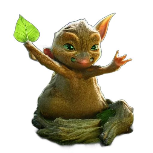 staff, creature, animal, dragon transparent PNG cut-out
