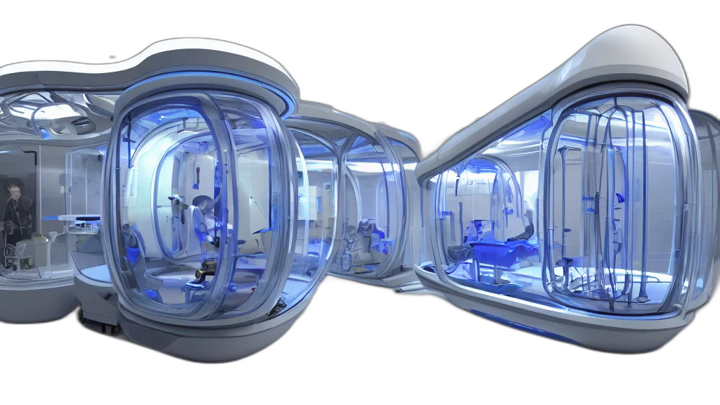 robot, 3d render, concept art, outer space transparent PNG cut-out