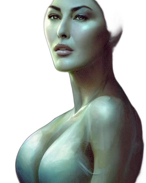face, mask, robot, creature transparent PNG cut-out
