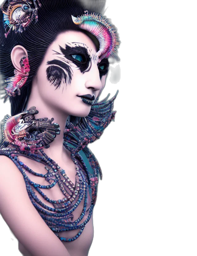 mask, jewelry, face, fantasy art transparent PNG cut-out