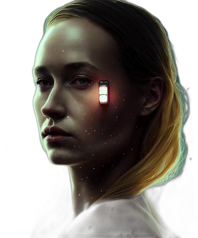face, robot, mask, creature transparent PNG cut-out