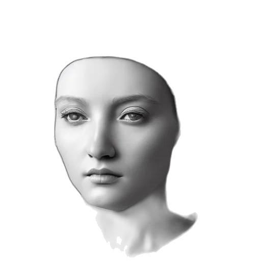 face, robot, mask, crown transparent PNG cut-out