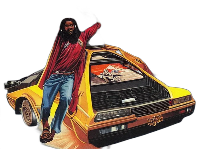 car, concept art, african, jesus transparent PNG cut-out