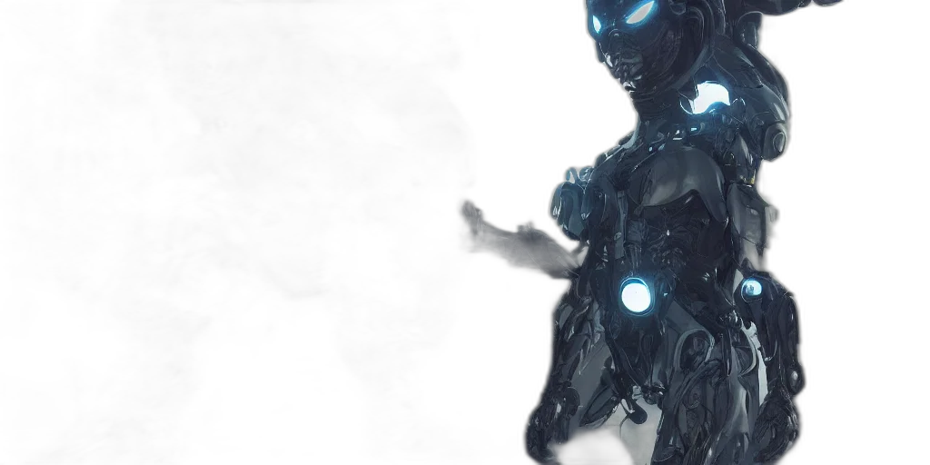 robot, mask, creature, dress transparent PNG cut-out