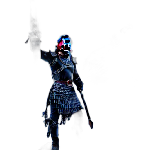 staff, sword, weapon, mask transparent PNG cut-out
