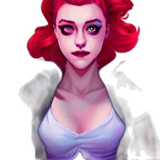 face, concept art, pixel art, comic book art transparent PNG cut-out