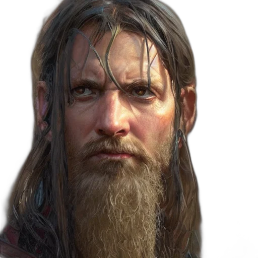 face, hair, sword, animal transparent PNG cut-out