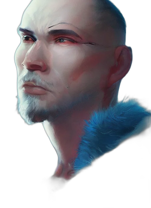 face, dragon, creature, fantasy art transparent PNG cut-out