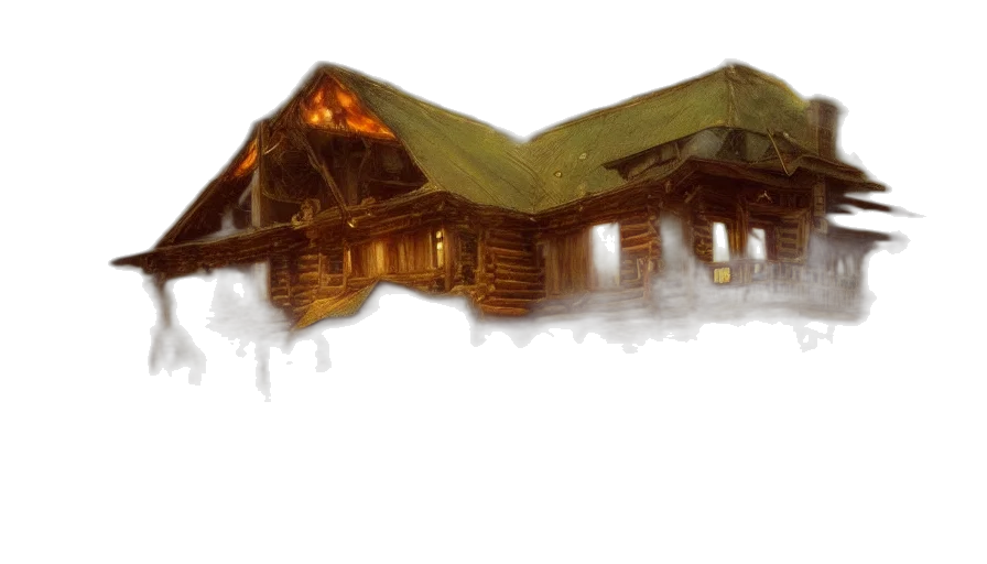 building, concept art, watercolor, photorealistic transparent PNG cut-out