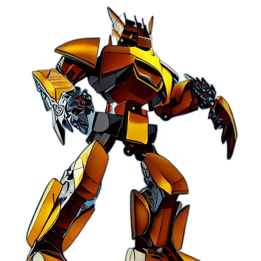 robot, weapon, concept art, 3d render transparent PNG cut-out