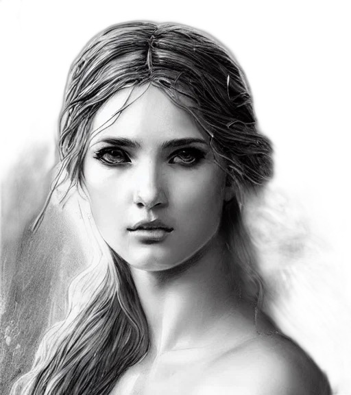 face, jewelry, hair, dress transparent PNG cut-out