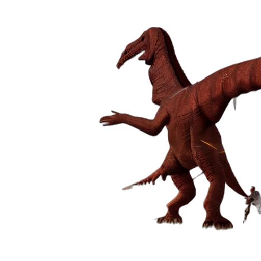dragon, creature, animal, staff transparent PNG cut-out