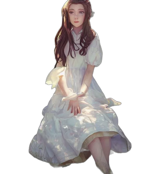 dress, crown, face, hat transparent PNG cut-out