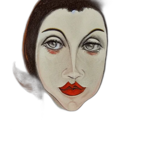 mask, face, jewelry, staff transparent PNG cut-out