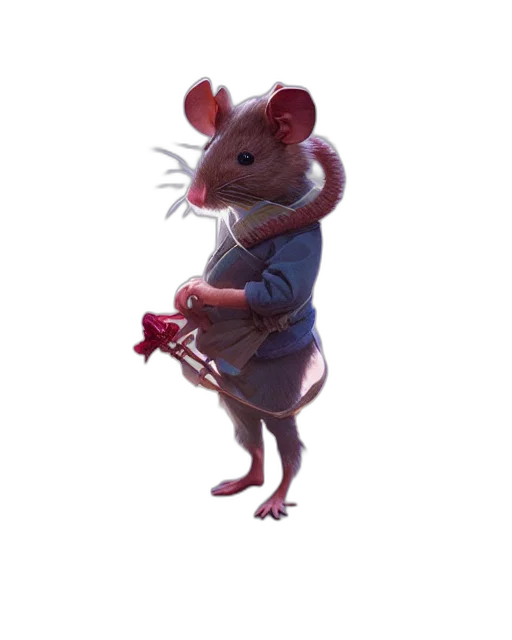 animal, creature, staff, jacket transparent PNG cut-out