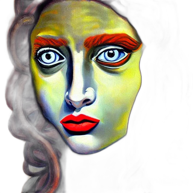 face, mask, jewelry, staff transparent PNG cut-out