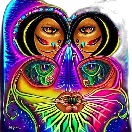 mask, face, creature, fantasy art transparent PNG cut-out