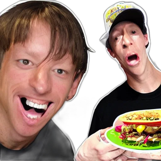 food, hat, creature, face transparent PNG cut-out