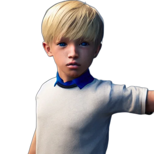 staff, face, 3d render, concept art transparent PNG cut-out