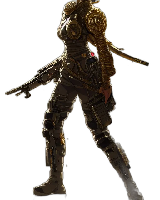 weapon, robot, staff, sword transparent PNG cut-out