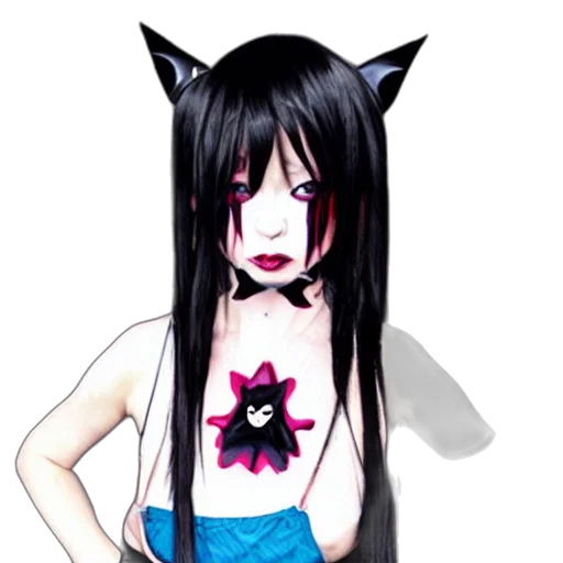 mask, creature, staff, anime transparent PNG cut-out