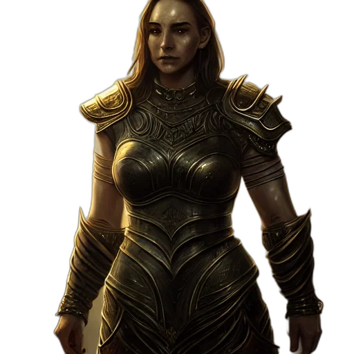 dress, staff, fantasy art, concept art transparent PNG cut-out