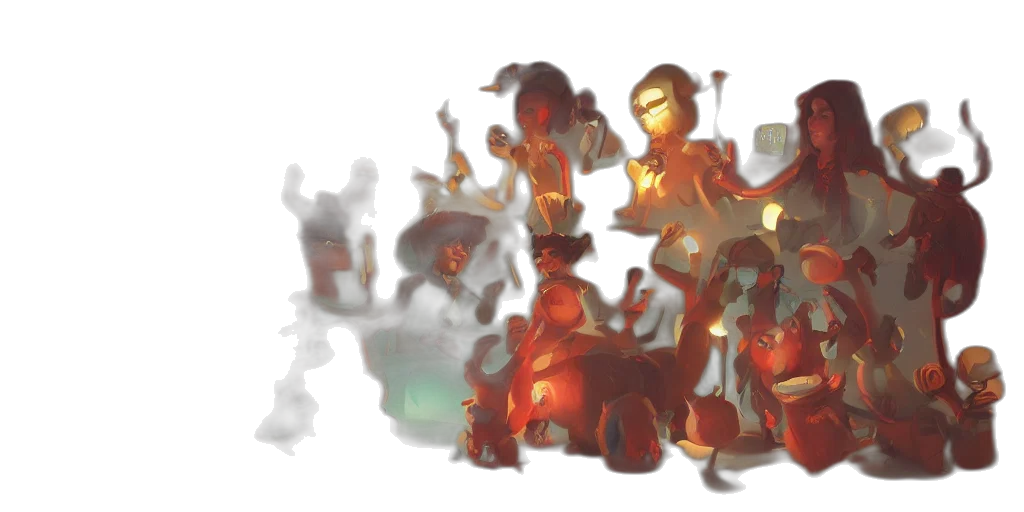 robot, concept art, 3d render, fantasy art transparent PNG cut-out