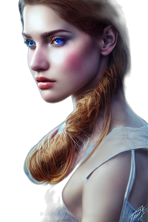 face, crown, jewelry, hair transparent PNG cut-out
