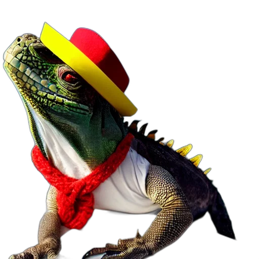 hat, dragon, animal, creature transparent PNG cut-out
