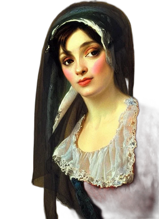 dress, face, jewelry, mask transparent PNG cut-out