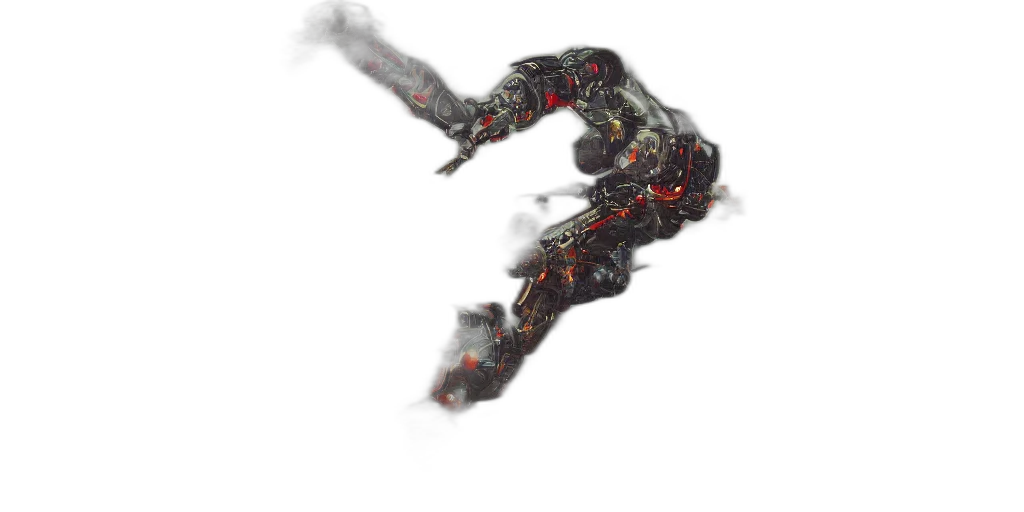 robot, weapon, dragon, creature transparent PNG cut-out