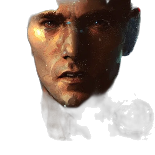 face, robot, mask, creature transparent PNG cut-out