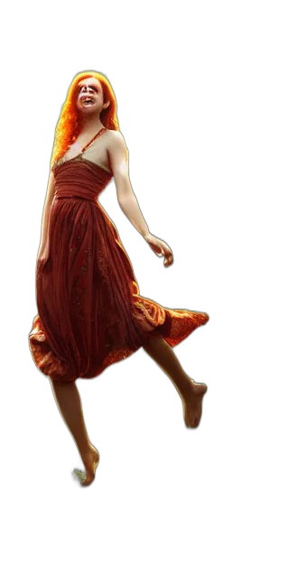 dress, staff, photorealistic, concept art transparent PNG cut-out