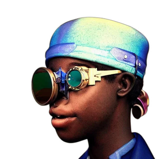 robot, face, mask, staff transparent PNG cut-out